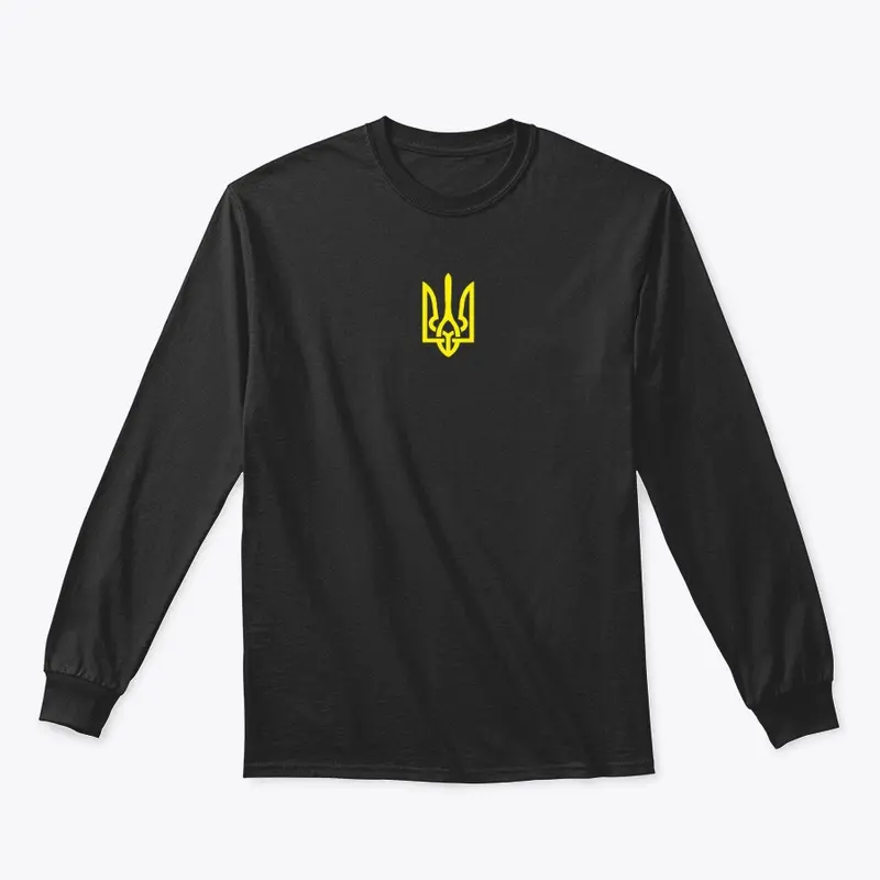 Ukrainian trident Shirt- Yellow Trident