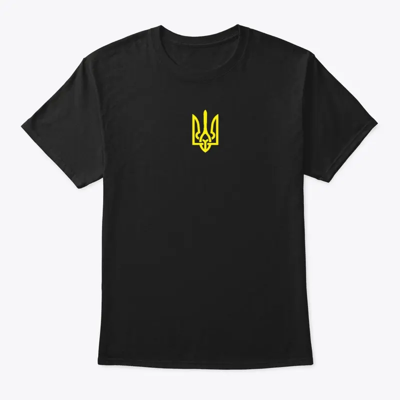 Ukrainian trident Shirt- Yellow Trident